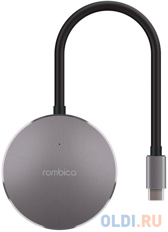 

Адаптер USB Type-C Rombica TC-00060 4 х USB 3.0 USB Type-C серый