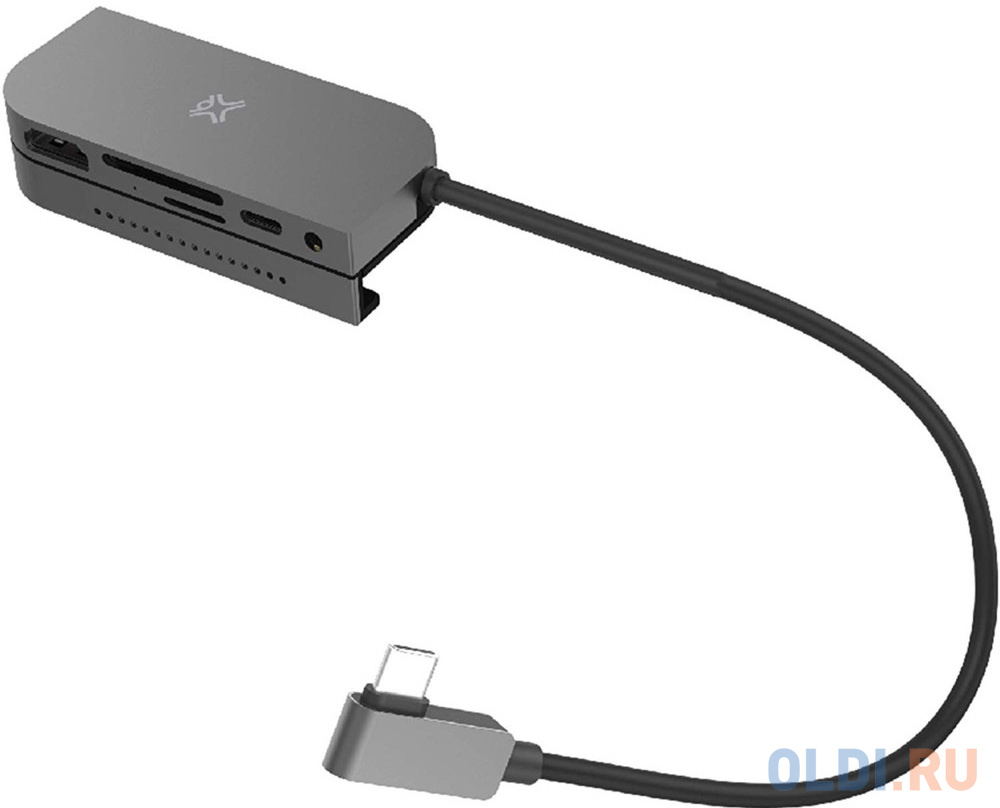 Хаб XtremeMac Type-C Hub для iPad Pro and MacBook. Порты: HDMI, USB-A, SD, Micro SD, USB-C, 3,5mm Audio.