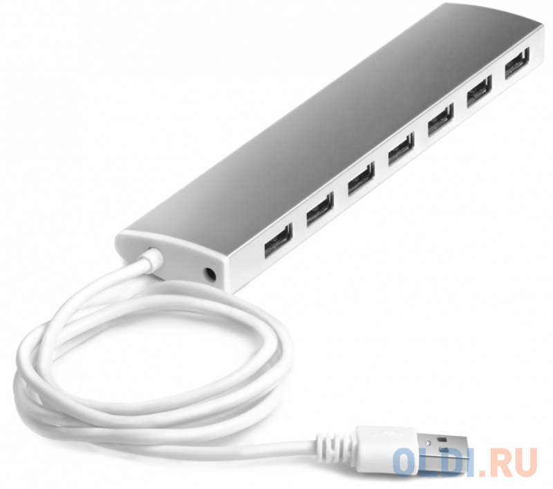 

Концентратор USB 2.0 Green Connection GCR-UH217S 7 x USB 2.0 серебристый