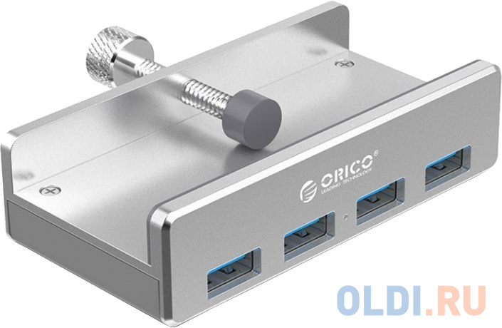 

Концентратор USB 3.0 Orico MH4PU 4 х USB 3.0 серебристый