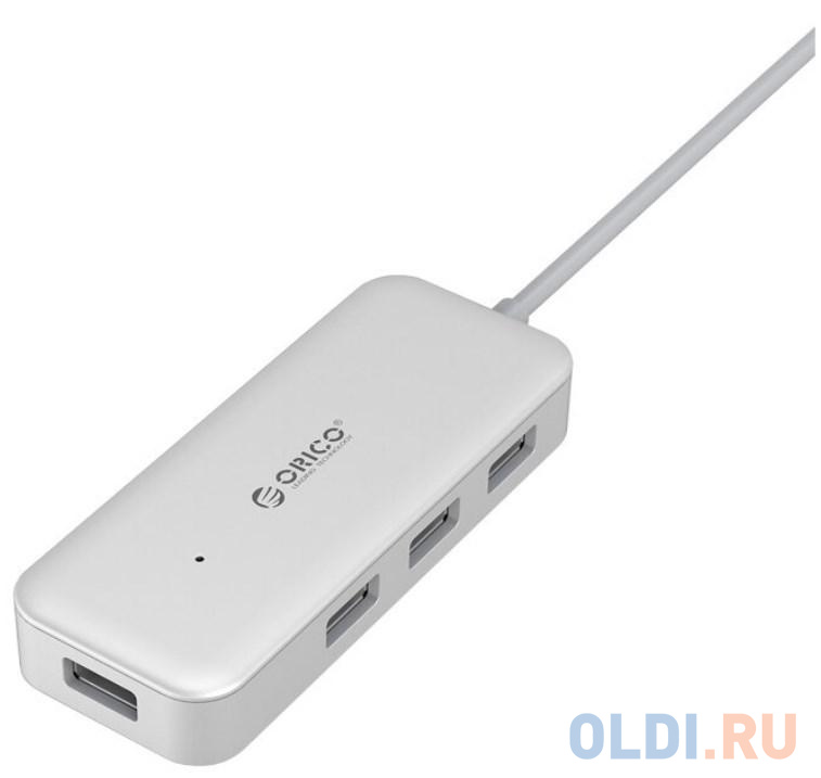 

USB-концентратор Orico TC4U-U3 (серебристый),