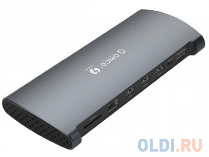 USB-концентратор Orico TB3-S1 (серый),