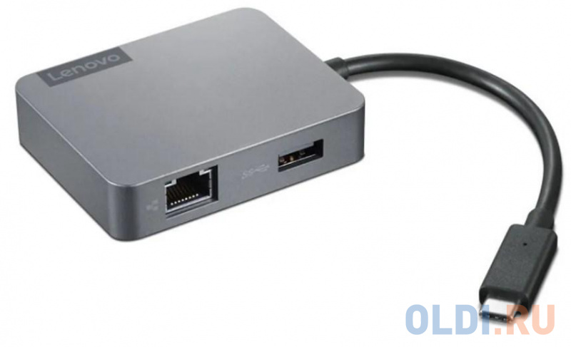 Lenovo USB-C Travel Hub Gen2 ( 1xVGA, 1xHDMI, 1xEthernet, 1xUSB 3.1 Gen1 ) от OLDI