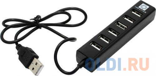

Концентратор USB 2.0 5bites HB27-208BK 4 x USB 2.0 черный