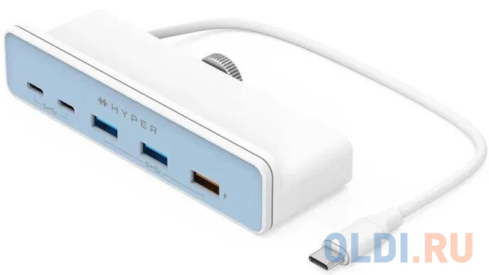 

Концентратор USB Type-C HyperDrive HyperDrive 3 х USB 3.0 2 х USB Type-C белый