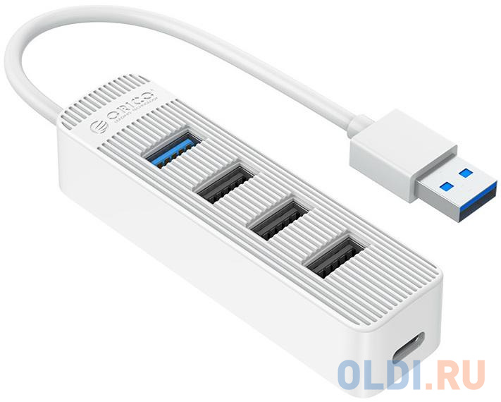 

Концентратор USB 3.0 Orico ORICO-TWU32-4A-WH 3 x USB 2.0 1 х USB 3.0 белый
