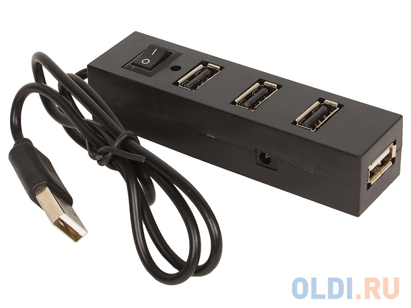 

Концентратор USB 2.0 ORIENT TA-400 4 x USB 2.0 черный 30051