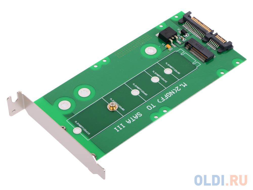 Переходник для подключения ssd с разъемом m 2 ngff к разъему sata