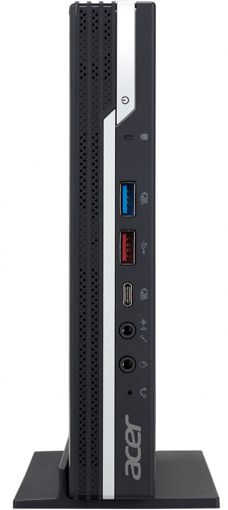 

Неттоп Acer Veriton N4660G i3 9100 (3.6)/8Gb/SSD256Gb/UHDG 630/Windows 10 Professional/GbitEth/WiFi/BT/90W/клавиатура/мышь/черный