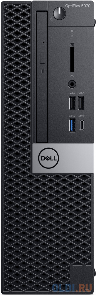 

ПК Dell Optiplex 5070 SFF i5 9500 (3)/8Gb/SSD256Gb/UHDG 630/DVDRW/Linux Ubuntu/GbitEth/200W/клавиатура/мышь/черный