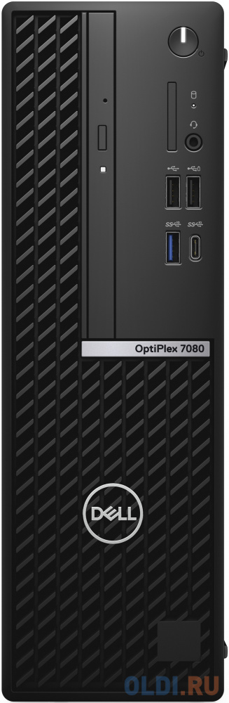 

ПК Dell Optiplex 7080 SFF Core i9 10900 (2.8)/32Gb/SSD512Gb/UHDG 630/DVDRW/CR/Windows 10 Professional/GbitEth/200W/клавиатура/мышь/черный