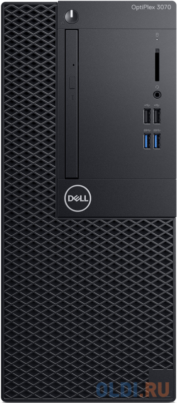 

ПК Dell Optiplex 3070 MT i5 9500 (3.0)/8Gb/SSD256Gb/UHDG 630/DVDRW/Linux Ubuntu/GbitEth/260W/клавиатура/мышь/черный