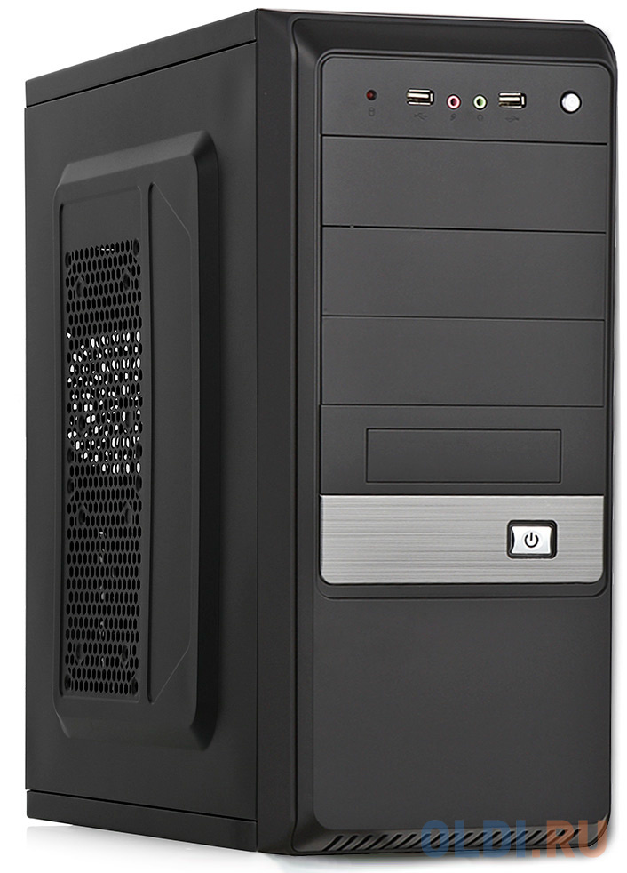 

ПЭВМ OLDI OFFICE 130 0759628>i3-10100/H410M/DDR4 16Gb/1Tb/NOos, Черный