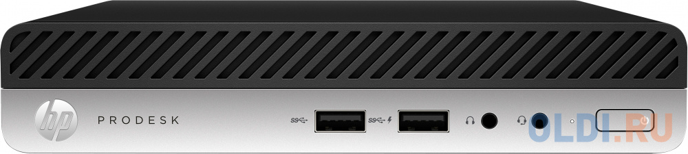 

ПК HP ProDesk 400 G5 Mini i3 9100T (3.1)/4Gb/SSD128Gb/UHDG 630/Windows 10 Professional 64/GbitEth/65W/клавиатура/мышь/черный