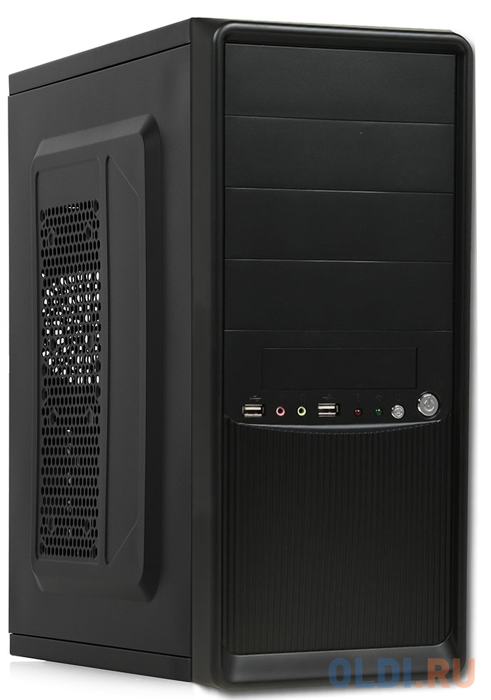 

Системный блок Celeron G1840 2.8GHz H81 (2x4)8Gb DDR3-1600Mhz SSD 240Gb Intel HD Graphics Sound Glan microATX 400W, Черный