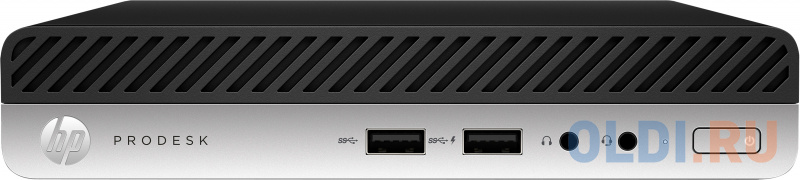 

Системный блок HP ProDesk 400 G5 DM (7EM40EA) i3-9100T(3.1)/8G/256Gb SSD/UHDG 630/Win10 Pro черный