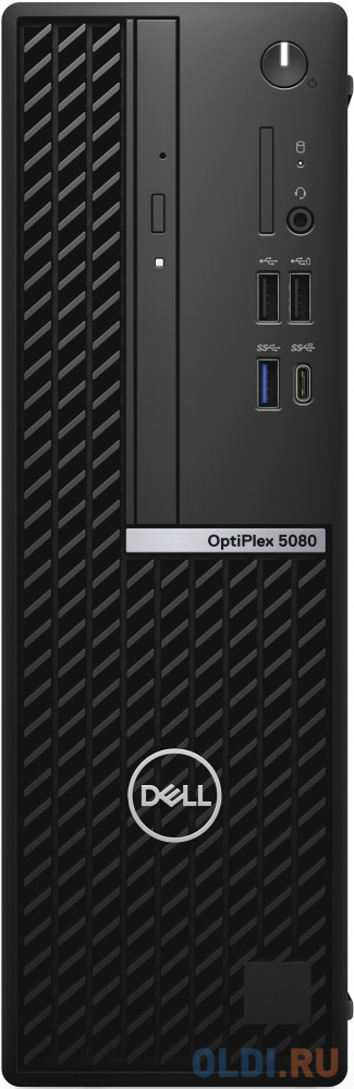 

ПК Dell Optiplex 5080 SFF i5 10500 (3.1)/8Gb/SSD256Gb/UHDG 630/DVDRW/Linux/GbitEth/200W/клавиатура/мышь/черный