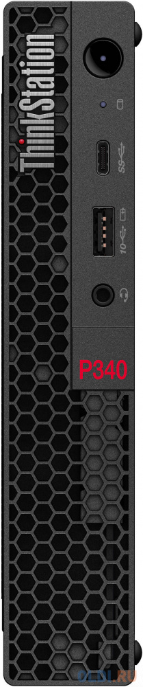 

ПК Lenovo ThinkStation P340 tiny i7 10700 (2.9)/16Gb/SSD512Gb/UHDG 630/Windows 10 Professional 64/GbitEth/WiFi/BT/135W/клавиатура/мышь/черный