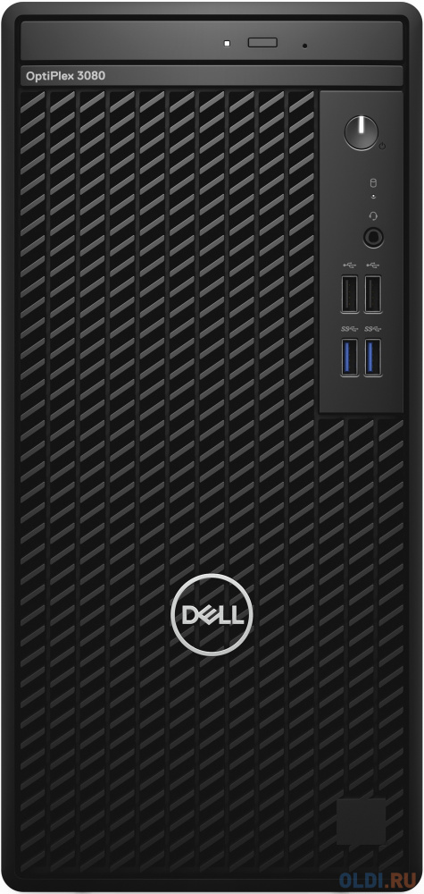

ПК Dell Optiplex 3080 MT i3 10100 (3.6)/8Gb/SSD256Gb/UHDG 630/DVDRW/Linux Ubuntu/GbitEth/260W/клавиатура/мышь/черный