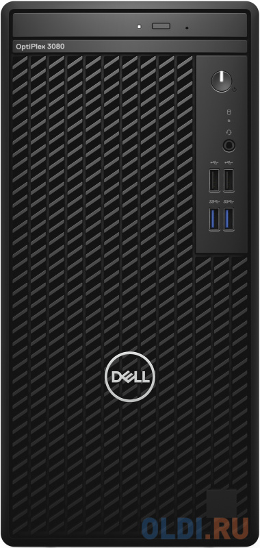 

ПК Dell Optiplex 3080 MT i3 10100 (3.6)/8Gb/SSD256Gb/UHDG 630/DVDRW/Windows 10 Professional/GbitEth/260W/клавиатура/мышь/черный