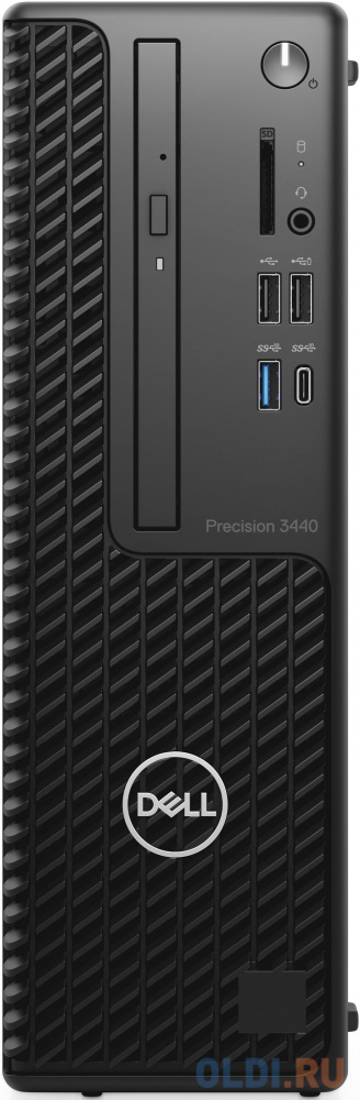 

ПК Dell Precision 3440 SFF i7 10700 (2.9)/16Gb/SSD512Gb/UHDG 630/DVDRW/CR/Windows 10 Professional/GbitEth/260W/клавиатура/мышь/черный