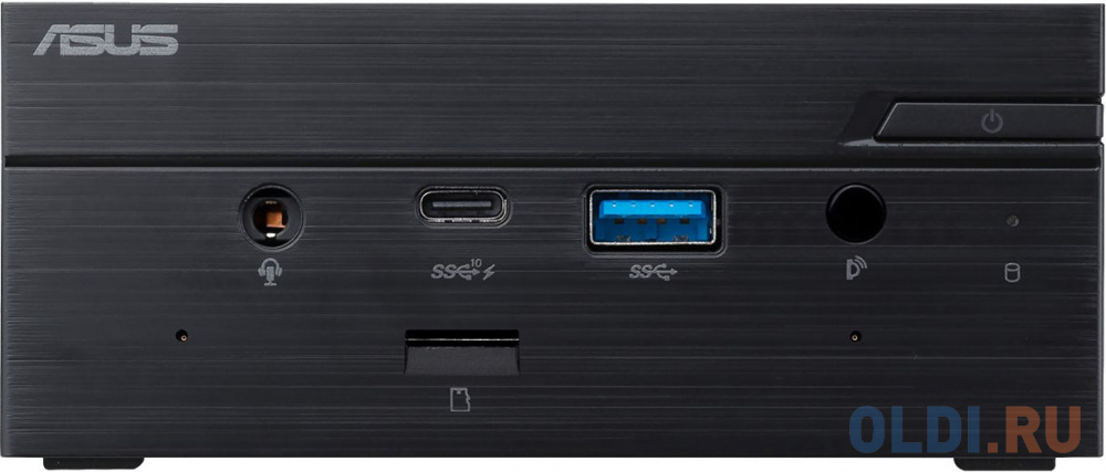 

Неттоп Asus PN62S-B3556MV i3 10110U (2.1)/8Gb/SSD256Gb/UHDG/CR/noOS/GbitEth/WiFi/BT/65W/черный
