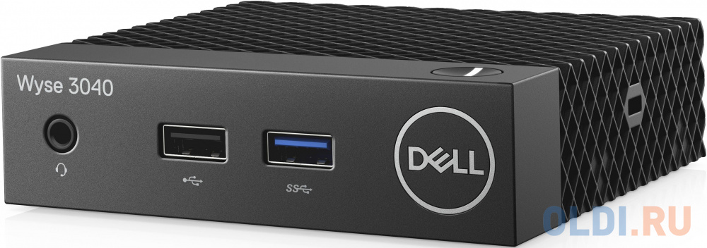 Тонкий Клиент Dell Wyse Thin 3040 3Y PS WiFi Atom x5-Z8350 (1.44)/2Gb/SSD16Gb/HDG400/ThinOs/GbitEth/WiFi/24W/мышь/черный 3040-3371 - фото 3