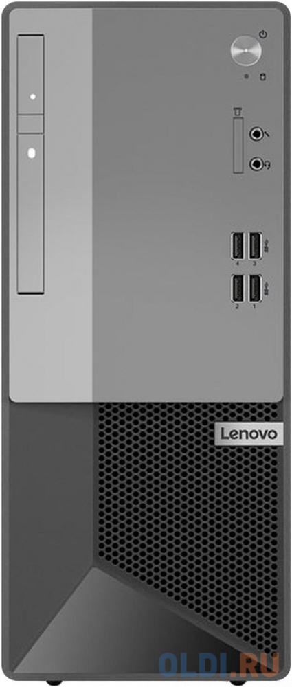 Lenovo V50t 13IMB i3-10100, 8GB DIMM DDR4-2666, 1TB HDD 7200rpm, 256GB SSD M.2, Intel UHD 630, DVD-RW, 180W, USB KB&Mouse, NoOS, 1Y OS 11ED0005RU - фото 1