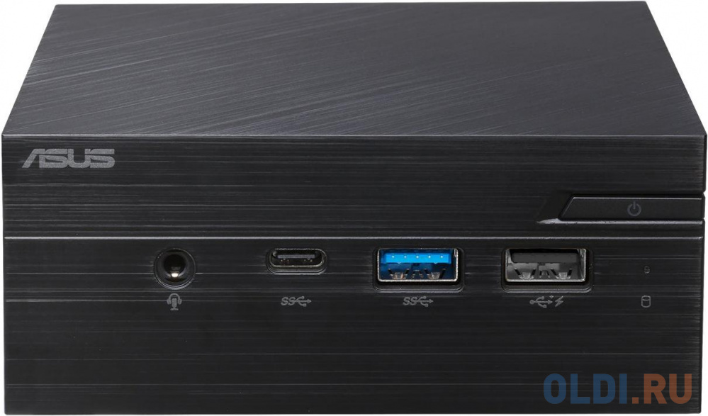 Неттоп Asus PN40-BC820ZV Cel J4125 (2) 4Gb SSD128Gb UHDG 600 Windows 10 Professional GbitEth 65W черный 90MS0181-M08200 - фото 1
