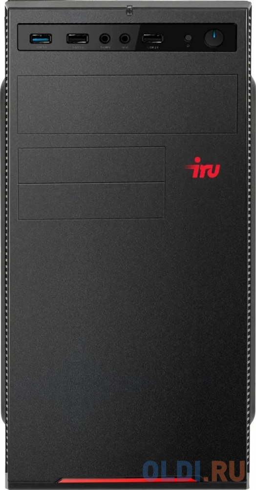 Компьютер iRu Home 310H5SE MT, цвет черный, размер 165 х 350 х 350 мм 1616791 10400F - фото 3