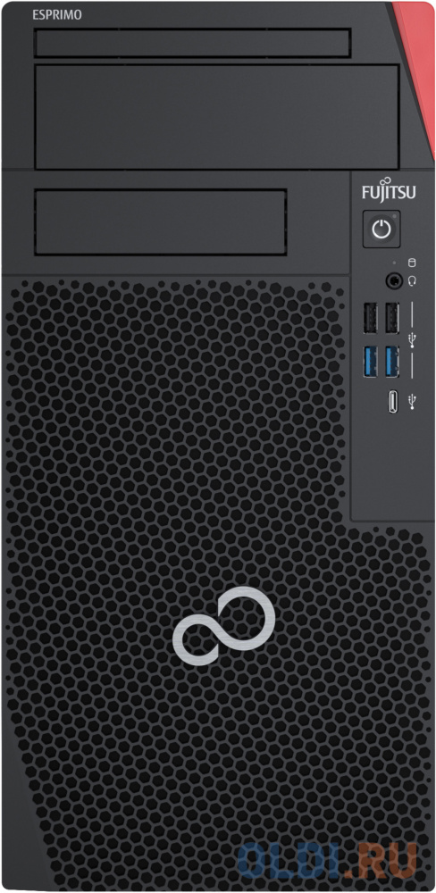 

ПК Fujitsu ESPRIMO P5011 MI7W MT i5 10505 (3.2) 16Gb SSD512Gb GTX1650 4Gb noOS GbitEth WiFi BT 300W клавиатура мышь черный