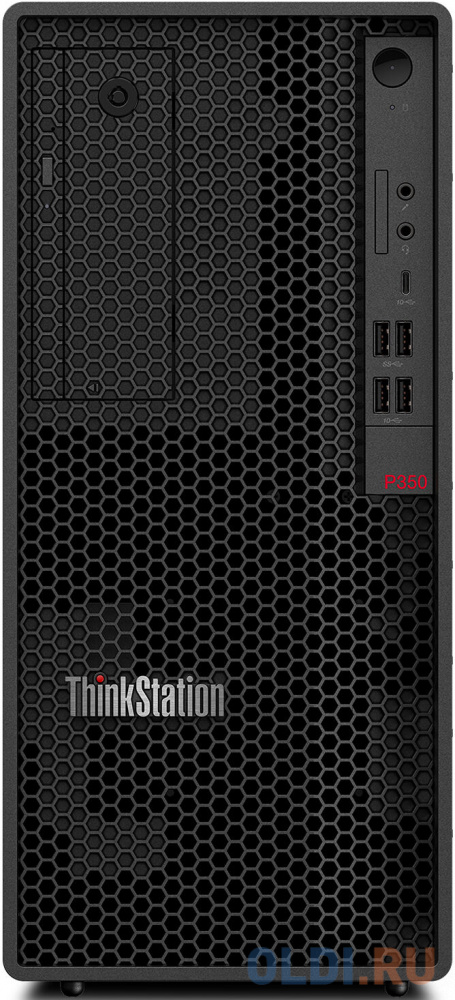 

ПК Lenovo ThinkStation P350 MT Xeon W-1350 16Gb SSD512Gb DVDRW Windows 10 Workstation Professional 64 черный