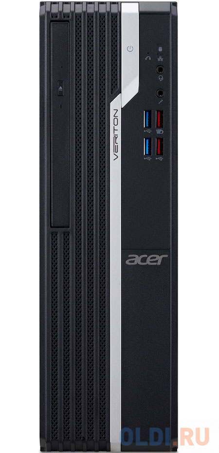 

ПК Acer Veriton X2665G SFF i3 9100 (3.6) 8Gb 1Tb 7.2k UHDG 630 Windows 10 Pro GbitEth 180W черный