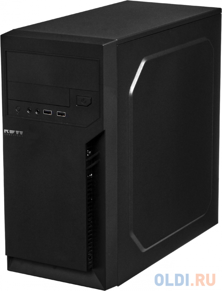 

ПК RDW Computers RDW Optimal BG MT Ryzen 5 1600 8Gb SSD256Gb noOS (RUS)