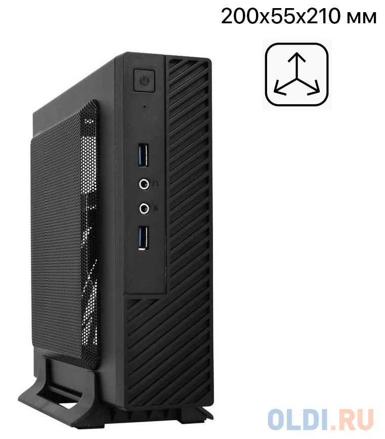

Компьютер OLDI Computers OFFICE 186 0796224, Черный