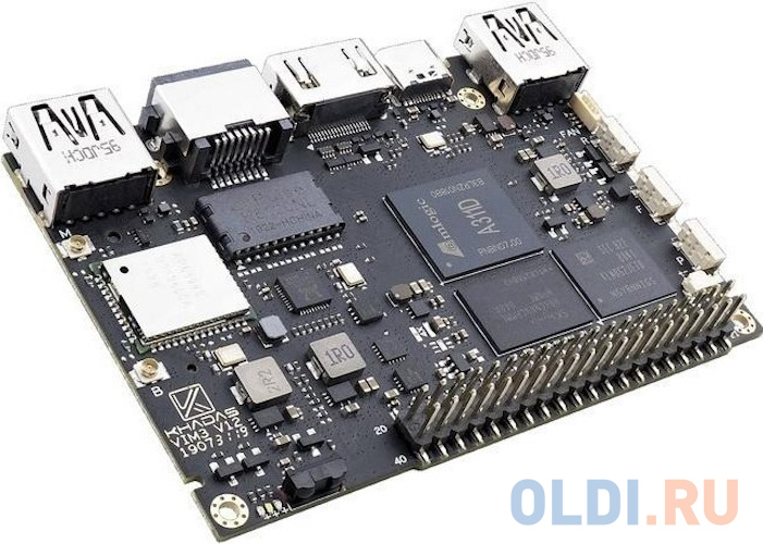 VIM3 Pro Amlogic A311D with 5.0 TOPS NPU, 4GB LPDDR4/X, 32GB eMMC, AP6398S фото