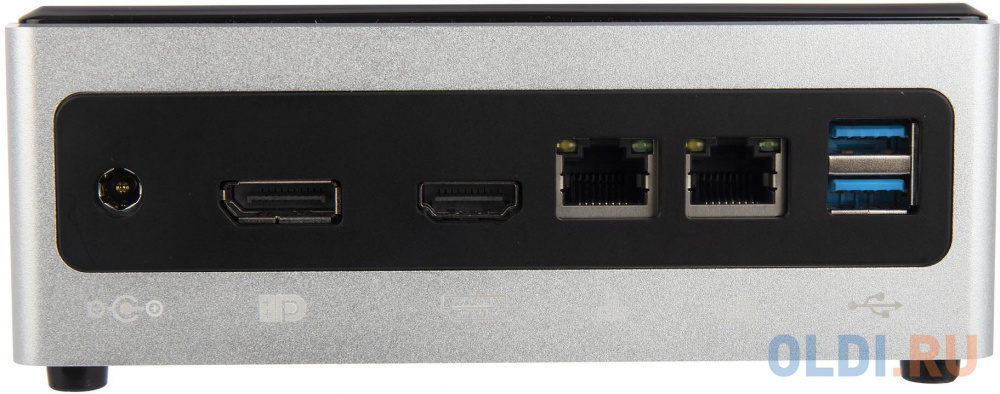 платформа ПК/ Nettop HIPER NUG, Intel Core i5-10210U, 2* DDR4 SODIMM 2400MHz, UHD-графика Intel (DP+HDMI), 1*Type-C, 4*USB2.0, 4*USB3.0, 2*LAN, 1*2.5H фото