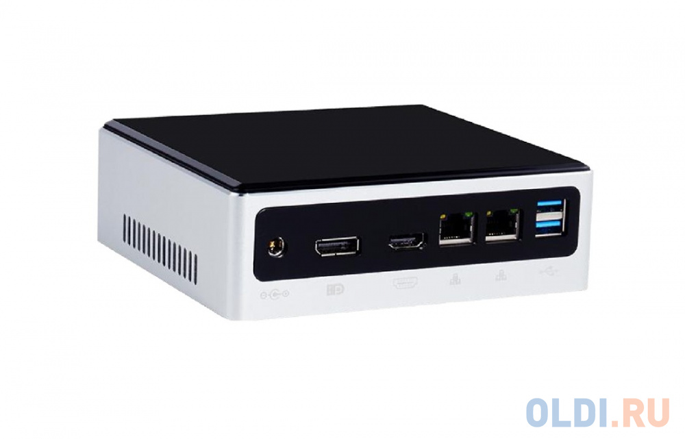 платформа ПК/ Nettop HIPER NUG, Intel Core i5-10210U, 2* DDR4 SODIMM 2400MHz, UHD-графика Intel (DP+HDMI), 1*Type-C, 4*USB2.0, 4*USB3.0, 2*LAN, 1*2.5H фото