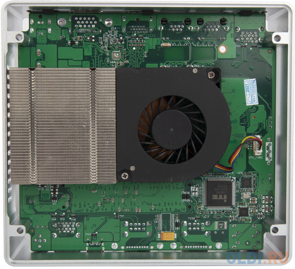 платформа ПК/ Nettop HIPER NUG, Intel Core i5-10210U, 2* DDR4 SODIMM 2400MHz, UHD-графика Intel (DP+HDMI), 1*Type-C, 4*USB2.0, 4*USB3.0, 2*LAN, 1*2.5H фото