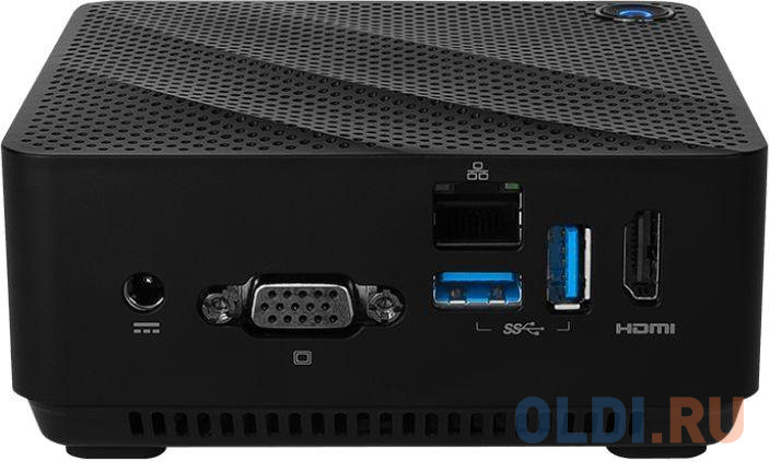 Неттоп MSI Cubi N JSL-048XRU slim Cel N4500 (1.1) 4Gb SSD128Gb UHDG noOS GbitEth WiFi BT 65W черный 9S6-B0A111-063 - фото 3