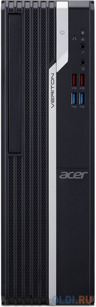

ACER X2680G SFF Pen G6405, 4GB DDR4 2666, 128GB SSD M.2, Intel UHD 610, no DVD, No WiFi/BT , 180W, USB KB&Mouse, Win 10 Pro64 RUS, 1y