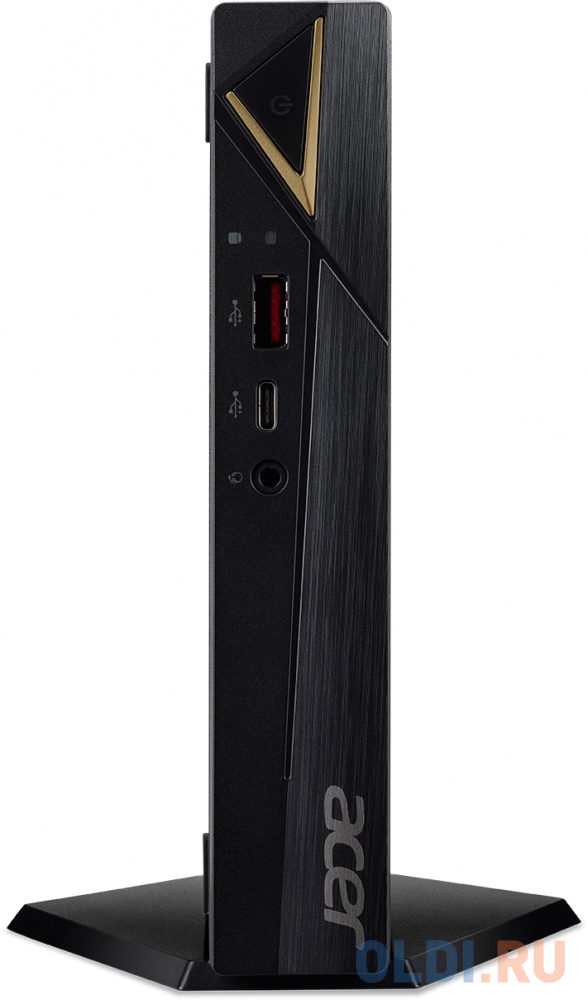 

Неттоп Acer Revo RN96 i5 1135G7 (2.4) 8Gb SSD256Gb Iris Xe noOS GbitEth WiFi BT 65W черный