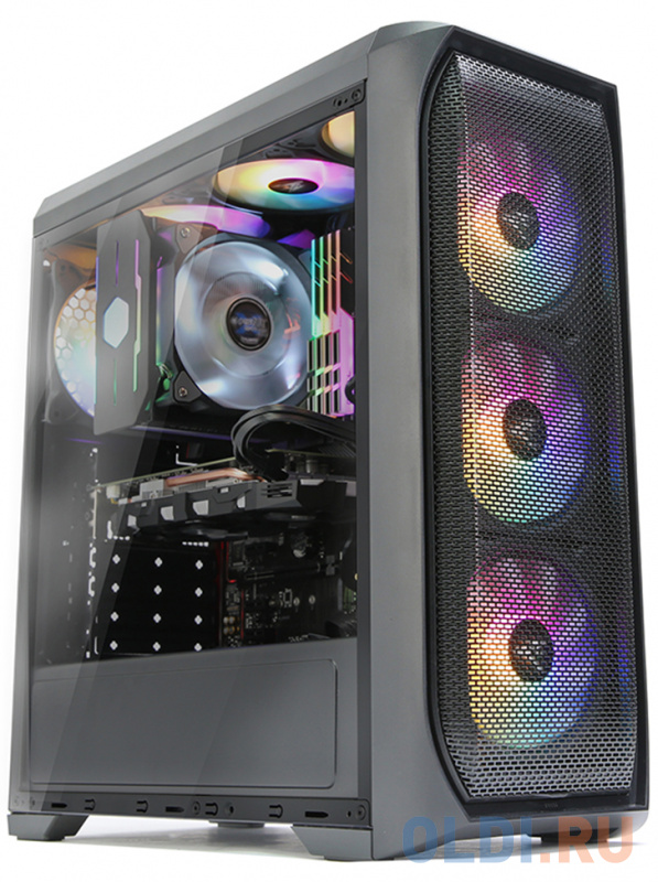 

Системный блок OLDI Computers HOME 0800936, Черный