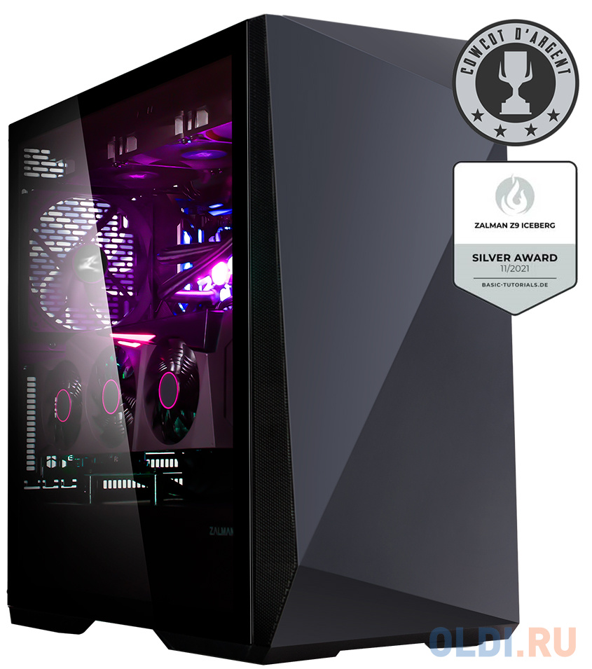 

Системный блок OLDI Computers Game PC 760 0801140, Черный