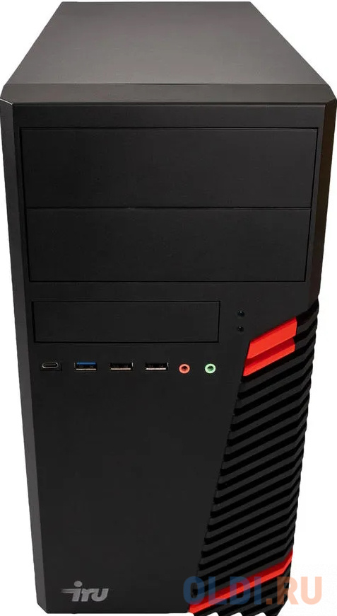 

ПК IRU Office 310H5SM MT i5 11400/8Gb/1Tb/SSD256Gb UHDG 730/DOS/черный