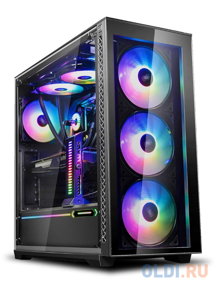 

Компьютер OLDI Computers ПЭВМ OLDI Game PC 750 0801993, Черный
