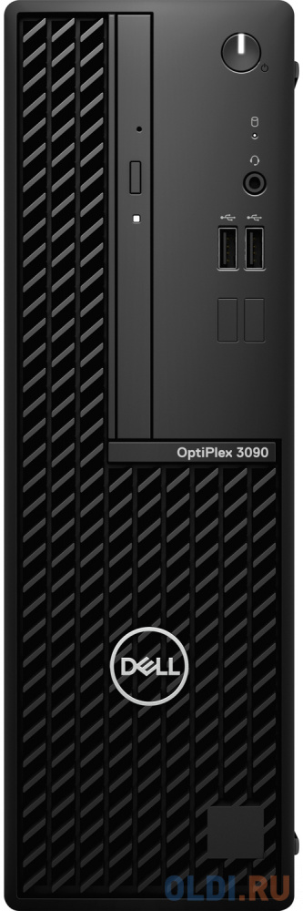 Персональный компьютер/ Dell Optiplex 3090 SFF/Core i5-10505/8GB/256GB SSD/UHD 630/DVD-RW/VGA/KEYB RUS(не оригинал)+mice/1y /black/Linux + HDMI 2.0B v