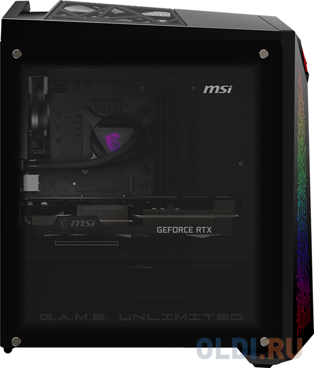 ПК/ MSI MEG Infinite X 11TE-1297RU  Intel Core i7 11700KF(3.6Ghz)/32768Mb/2Tb+1024PCISSDGb/noDVD/Ext:nVidia GeForce RTX 3070 Ti VENTUS 3X(8192Mb)/BT/W фото