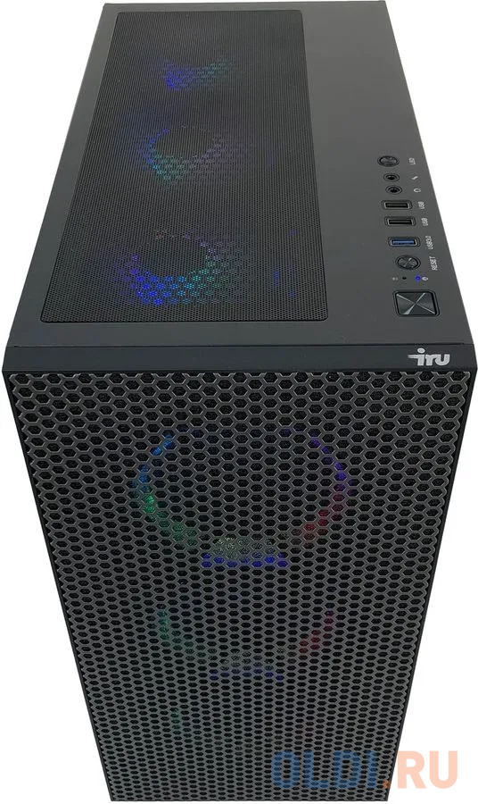 Компьютер iRU Office 510B5GPi,  Intel Core i7 11700,  DDR4 16ГБ, 1ТБ(SSD),  Intel UHD Graphics 750,  Free DOS,  черный [1829609] фото