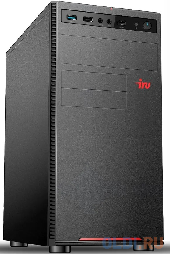 

Компьютер iRU Home 310H5SE, Intel Core i3 10100, DDR4 16ГБ, 240ГБ(SSD), Intel UHD Graphics 630, Windows 10 Professional, черный [1865008]